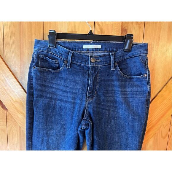 Levi's Women's Boot Cut Jeans - Dark Blue - Picture 3 of 9